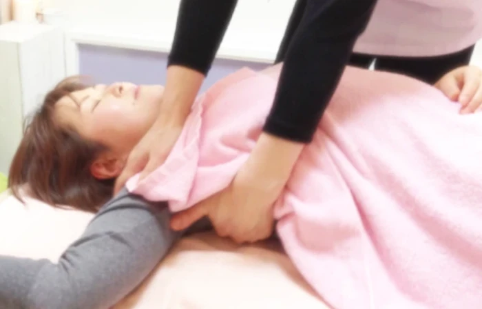 肋骨矯正施術写真