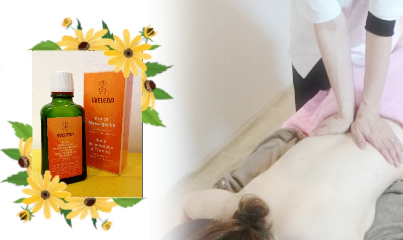 オイルマッサージ写真